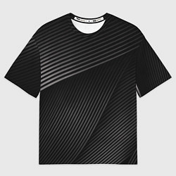 Футболка оверсайз мужская МЕТАЛЛИЧЕСКИЕ ПОЛОСЫ, цвет: 3D-принт