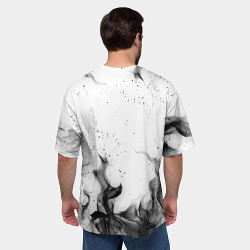 Мужская футболка оверсайз THE OFFSPRING / 3D-принт – фото 4