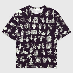 Футболка оверсайз мужская Vault Boy, цвет: 3D-принт