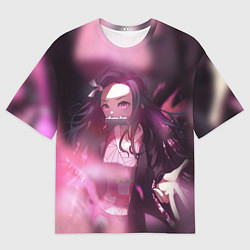 Футболка оверсайз мужская NEZUKO, цвет: 3D-принт