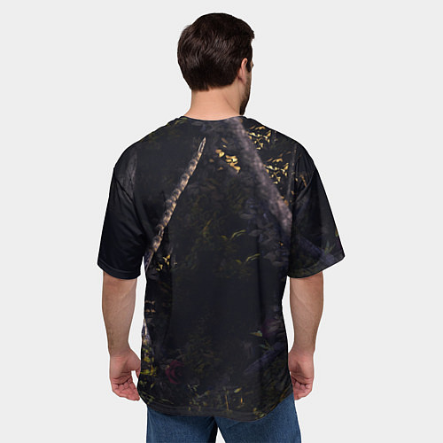 Мужская футболка оверсайз Dead by Daylight / 3D-принт – фото 4