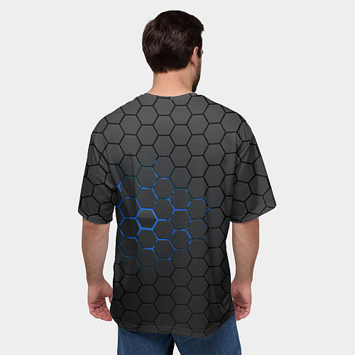 Мужская футболка оверсайз Crysis / 3D-принт – фото 4
