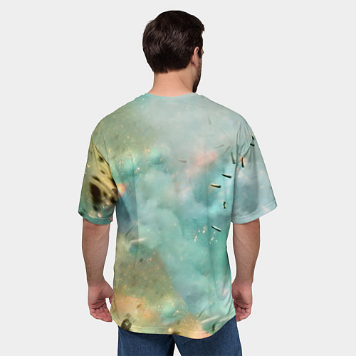 Мужская футболка оверсайз CRYSIS / 3D-принт – фото 4