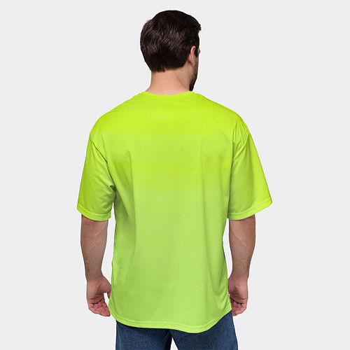 Мужская футболка оверсайз Го тюленить? / 3D-принт – фото 4