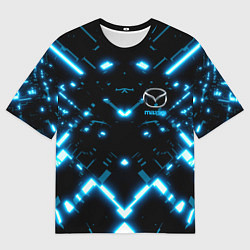 Футболка оверсайз мужская MAZDA, цвет: 3D-принт