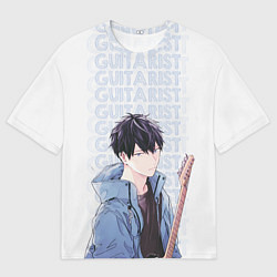 Мужская футболка оверсайз Guitarist