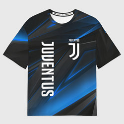Футболка оверсайз мужская JUVENTUS, цвет: 3D-принт