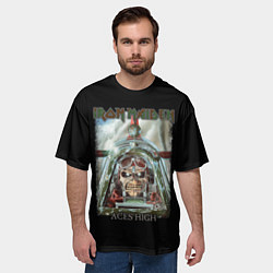 Футболка оверсайз мужская Iron Maiden, цвет: 3D-принт — фото 2