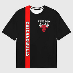 Футболка оверсайз мужская CHICAGO BULLS, цвет: 3D-принт