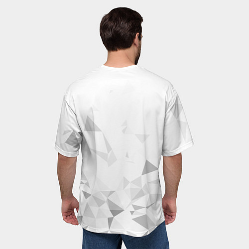 Мужская футболка оверсайз CHICAGO BULLS / 3D-принт – фото 4