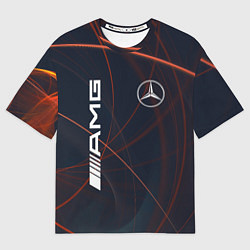 Мужская футболка оверсайз MERCEDES-BENZ AMG