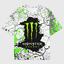 Футболка оверсайз мужская MONSTER ENERGY Z, цвет: 3D-принт