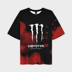 Футболка оверсайз мужская MONSTER ENERGY, цвет: 3D-принт