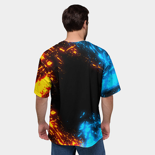 Мужская футболка оверсайз CS GO / 3D-принт – фото 4