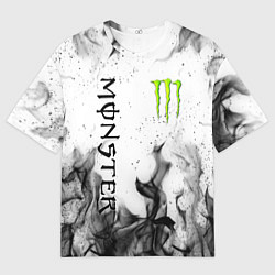 Футболка оверсайз мужская MONSTER ENERGY, цвет: 3D-принт