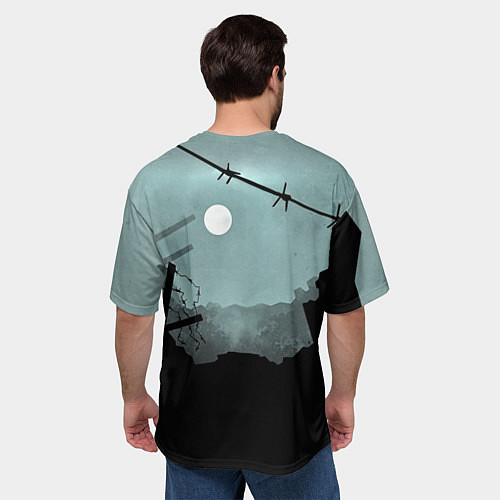 Мужская футболка оверсайз The saga of Tanya the evil / 3D-принт – фото 4
