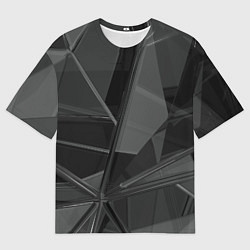 Мужская футболка оверсайз Stone Black