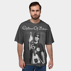 Футболка оверсайз мужская Children of Bodom 37, цвет: 3D-принт — фото 2