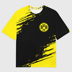 Футболка оверсайз мужская BORUSSIA, цвет: 3D-принт