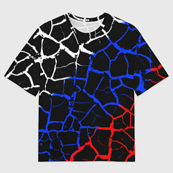 Мужская футболка оверсайз Россия