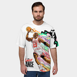 Футболка оверсайз мужская ПОСЛЕДНИЙ ТАНЕЦ, цвет: 3D-принт — фото 2