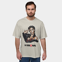 Футболка оверсайз мужская БУМАЖНЫЙ ДОМ, цвет: 3D-принт — фото 2