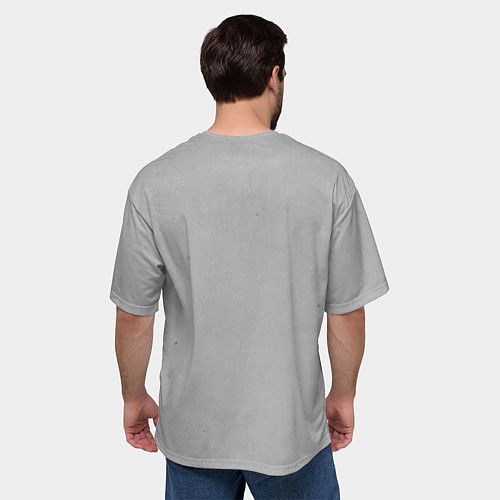 Мужская футболка оверсайз Emblems Darkness / 3D-принт – фото 4