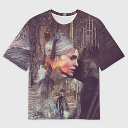 Футболка оверсайз мужская Ведьмак, цвет: 3D-принт
