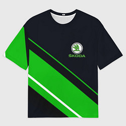 Мужская футболка оверсайз SKODA