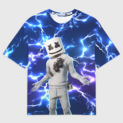 Футболка оверсайз мужская FORTNITE x MARSHMELLO, цвет: 3D-принт