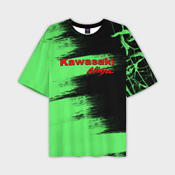 Мужская футболка оверсайз Kawasaki