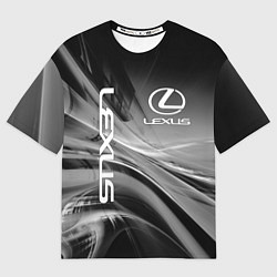 Футболка оверсайз мужская LEXUS, цвет: 3D-принт