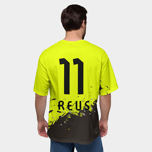 Мужская футболка оверсайз Марко Ройс / 3D-принт – фото 4