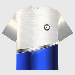 Футболка оверсайз мужская MERCEDES-BENZ, цвет: 3D-принт