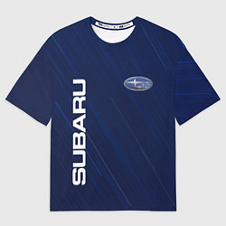 Мужская футболка оверсайз SUBARU