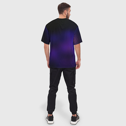 Мужская футболка оверсайз FORTNITE ASTROJACK / 3D-принт – фото 4