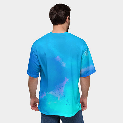 Мужская футболка оверсайз Унесенные призраками Хаку / 3D-принт – фото 4