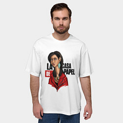 Футболка оверсайз мужская БУМАЖНЫЙ ДОМ, цвет: 3D-принт — фото 2
