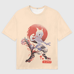 Футболка оверсайз мужская Mewtwo, цвет: 3D-принт