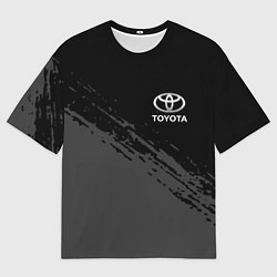 Футболка оверсайз мужская TOYOTA, цвет: 3D-принт