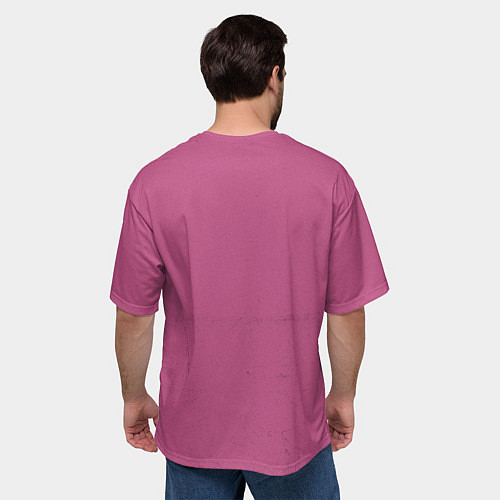 Мужская футболка оверсайз Avocado / 3D-принт – фото 4