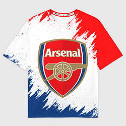 Футболка оверсайз мужская ARSENAL, цвет: 3D-принт