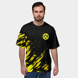 Футболка оверсайз мужская BORUSSIA, цвет: 3D-принт — фото 2