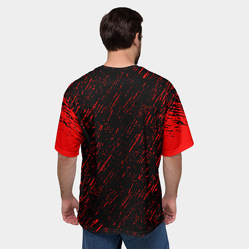 Мужская футболка оверсайз Sabaton / 3D-принт – фото 4
