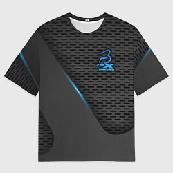 Мужская футболка оверсайз Форма для мотокросса FOX