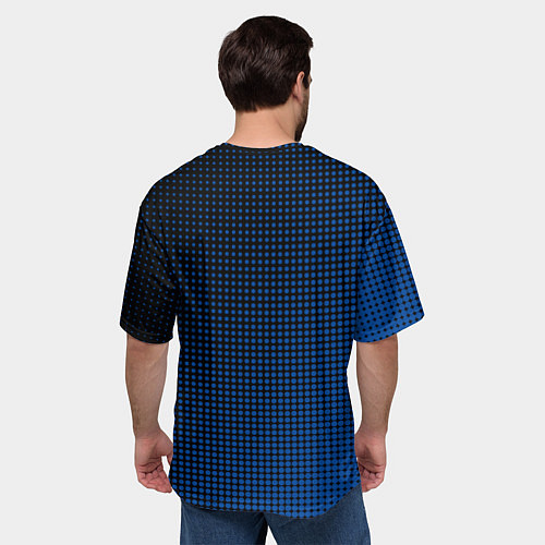 Мужская футболка оверсайз CHELSEA / 3D-принт – фото 4
