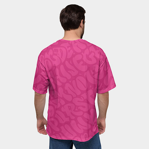 Мужская футболка оверсайз Зомби диета граффити / 3D-принт – фото 4