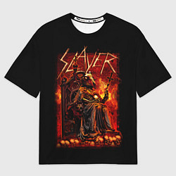 Футболка оверсайз мужская Slayer, цвет: 3D-принт
