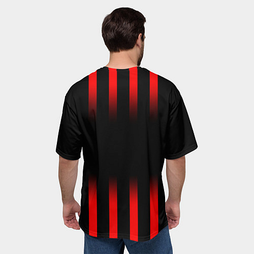 Мужская футболка оверсайз FC Bayern Munchen / 3D-принт – фото 4