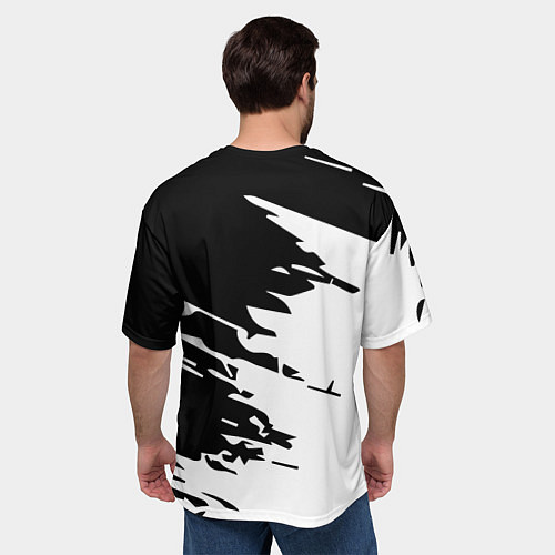 Мужская футболка оверсайз Judo / 3D-принт – фото 4
